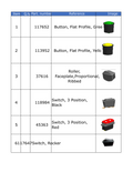 Magni RTH Button Flat Profile gelb – Original oder OEM-Qualität