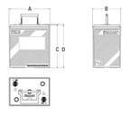 Discover Abmessungen EVGT6A-M8