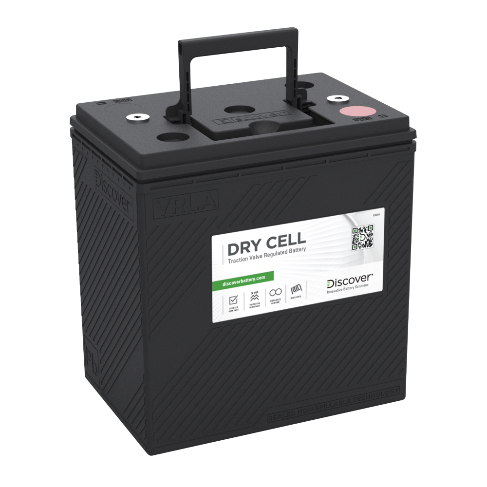 Disvover EVGT6A mit M8 Anschluss. 6V Batterie mit 260Ah (C20)